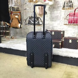 Replica Louis Vuitton Damier Graphite Blue Rope Knot Pegase Legere 55