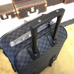 Replica Louis Vuitton Damier Graphite Red Rope Knot Pegase Legere 55