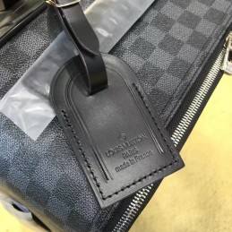 Replica Louis Vuitton Damier Graphite Red Rope Knot Pegase Legere 55