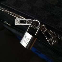Replica Louis Vuitton Damier Graphite Red Rope Knot Pegase Legere 55