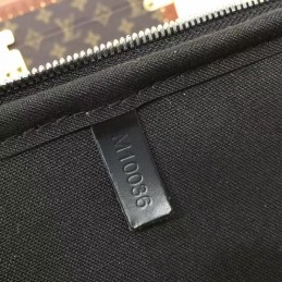 Replica Louis Vuitton Damier Graphite Red Rope Knot Pegase Legere 55