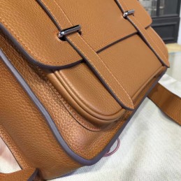 Replica Hermes Tan Leather Messenger Steve Caporal 28 Tan Leather Messenger Bag