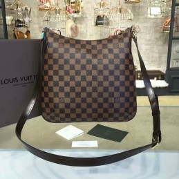 Replica Louis Vuitton Brown Damier Ebene Bloomsbury PM