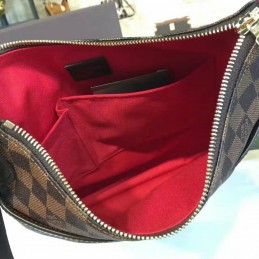 Replica Louis Vuitton Brown Damier Ebene Bloomsbury PM