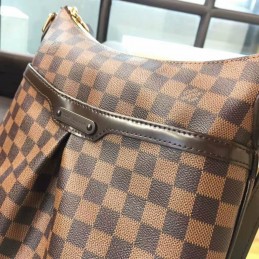 Replica Louis Vuitton Brown Damier Ebene Bloomsbury PM