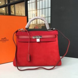 Replica Hermes Red Kelly 32 Bag