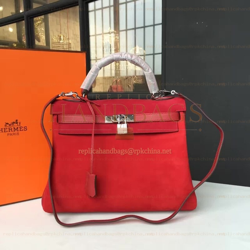 Replica Hermes Red Kelly 32 Bag