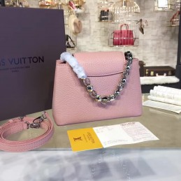 Replica Louis Vuitton Pink Capucines Mini