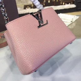 Replica Louis Vuitton Pink Capucines Mini