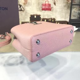 Replica Louis Vuitton Pink Capucines Mini