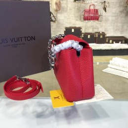 Replica Louis Vuitton Red Capucines Mini