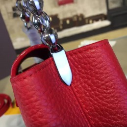 Replica Louis Vuitton Red Capucines Mini