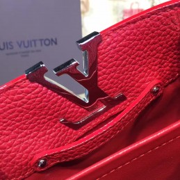 Replica Louis Vuitton Red Capucines Mini