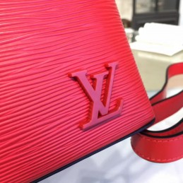 Replica Louis Vuitton Red Blue Handle Kleber PM