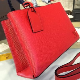 Replica Louis Vuitton Red Blue Handle Kleber PM