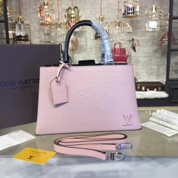 Replica Louis Vuitton Pale Pink Blue Handle Kleber PM