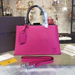 Replica Louis Vuitton Fuchsia Blue Handle Kleber PM