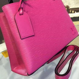 Replica Louis Vuitton Fuchsia Blue Handle Kleber PM