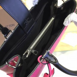 Replica Louis Vuitton Fuchsia Blue Handle Kleber PM