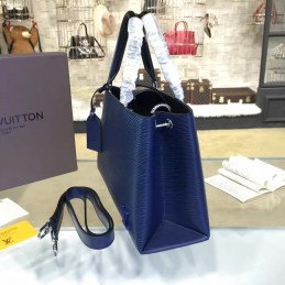 Replica Louis Vuitton Navy Blue Handle Kleber PM