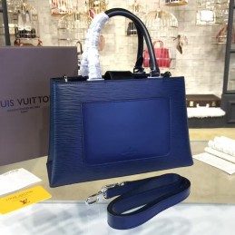 Replica Louis Vuitton Navy Blue Handle Kleber PM