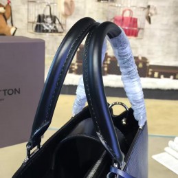 Replica Louis Vuitton Navy Blue Handle Kleber PM