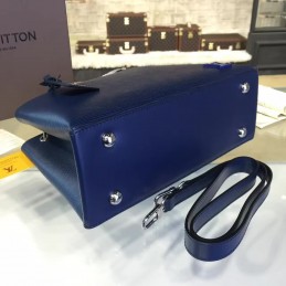 Replica Louis Vuitton Navy Blue Handle Kleber PM