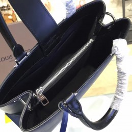 Replica Louis Vuitton Navy Blue Handle Kleber PM