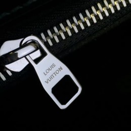 Replica Louis Vuitton Black Blue Handle Kleber PM