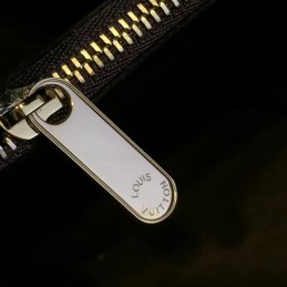 Replica Louis Vuitton Brown Monogram Black Panel Kimono MM