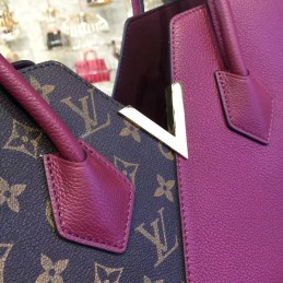 Replica Louis Vuitton Brown Monogram Fuchsia Panel Kimono MM