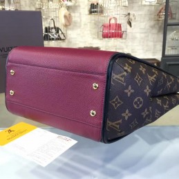 Replica Louis Vuitton Brown Monogram Fuchsia Panel Kimono MM