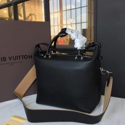 Replica Louis Vuitton Brown Monogram Black Trim City Cruiser