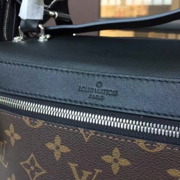 Replica Louis Vuitton Brown Monogram Black Trim City Cruiser