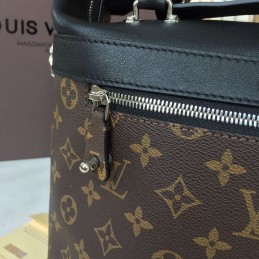 Replica Louis Vuitton Brown Monogram Black Trim City Cruiser