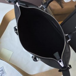Replica Louis Vuitton Brown Monogram Black Trim City Cruiser