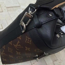 Replica Louis Vuitton Brown Monogram Black Trim City Cruiser