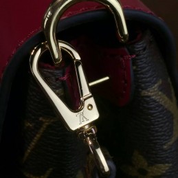 Replica Louis Vuitton Brown Monogram Burgundy Top One Handle Bag
