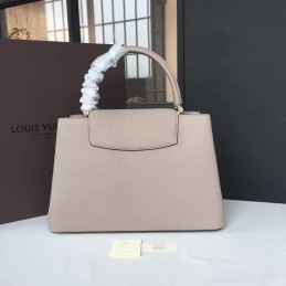 Replica Louis Vuitton Taupe Capucines MM