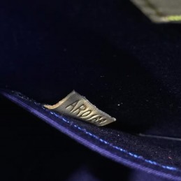 Replica Louis Vuitton Blue Patent Monogram Alma BB