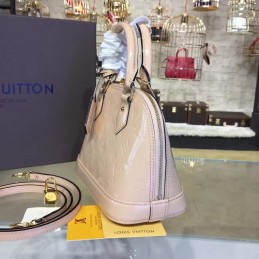 Replica Louis Vuitton Beige Embossed Monogram Alma BB