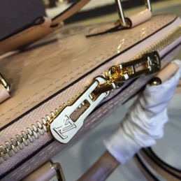 Replica Louis Vuitton Beige Embossed Monogram Alma BB