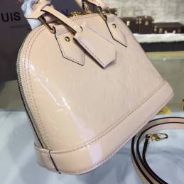 Replica Louis Vuitton Beige Embossed Monogram Alma BB