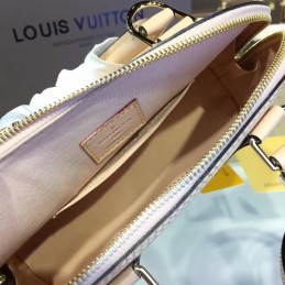 Replica Louis Vuitton Beige Embossed Monogram Alma BB