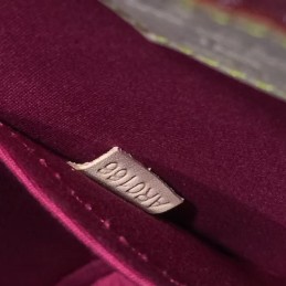 Replica Louis Vuitton Fuchsia Embossed Monogram Alma BB