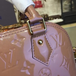 Replica Louis Vuitton Taupe Embossed Monogram Alma BB