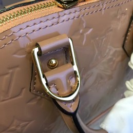 Replica Louis Vuitton Taupe Embossed Monogram Alma BB