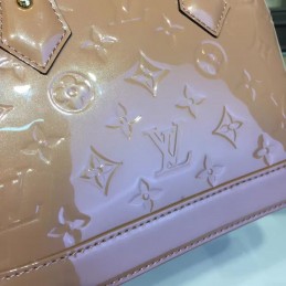 Replica Louis Vuitton Taupe Embossed Monogram Alma BB