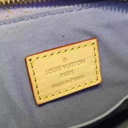 Replica Louis Vuitton Lilac Patent Monogram Alma BB