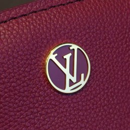 Replica Louis Vuitton Brown Monogram Burgundy Florine Bag